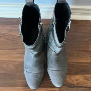 Cole Haan | Shoes | Cole Haan Air Sutton Zip Boot In Grey 